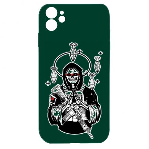 Чохол для iPhone 11 Військовий скелет