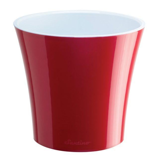 Горшок для цветов Santino ARTE 2 л Красный/Белый (F3 ROS-ALB)