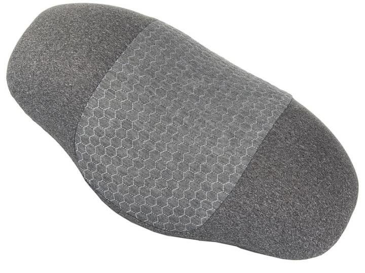 Подушка ортопедическая фигурная для сна с поддержкой шеи 30х50 см Серый (LY-91) - фото 2