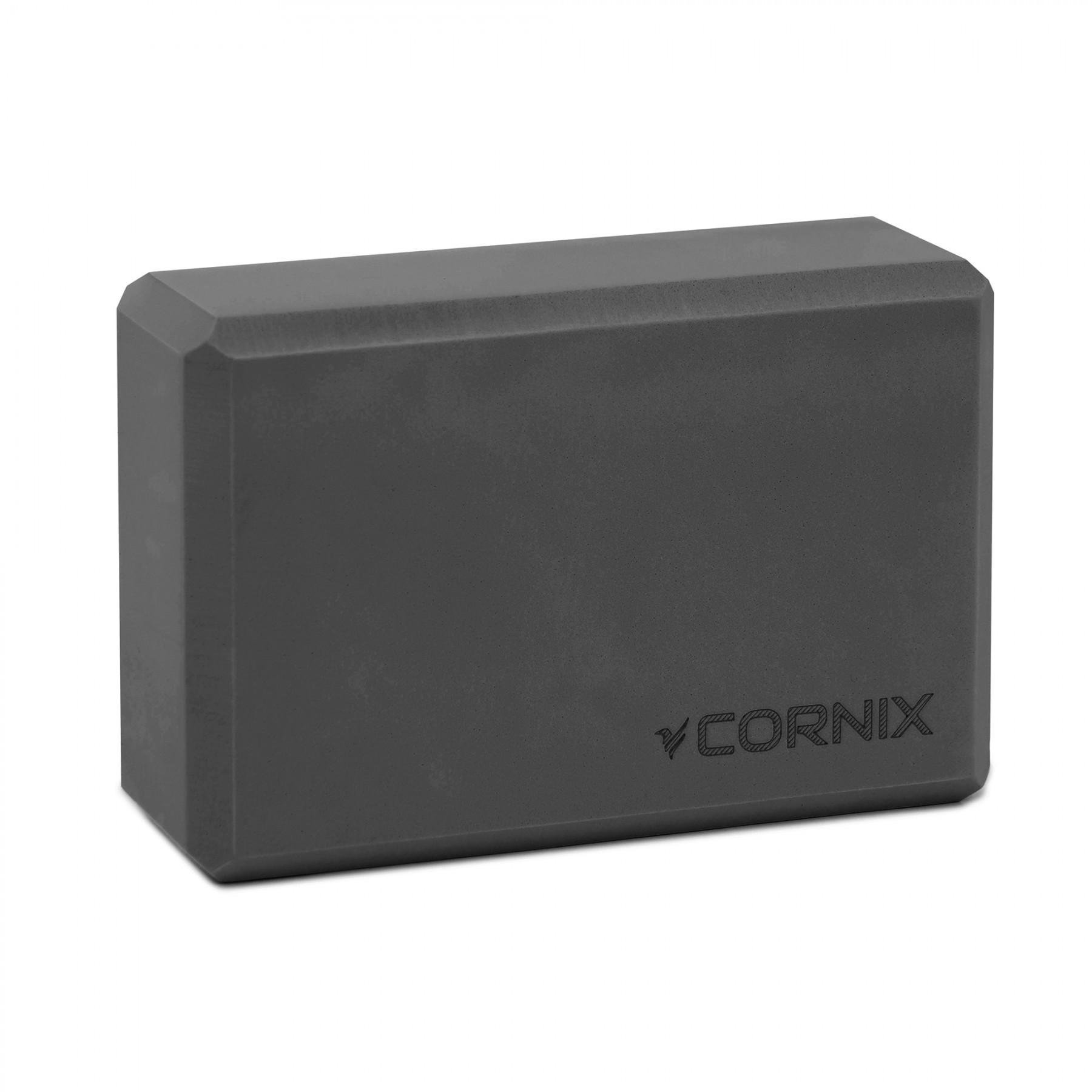 Блок для йоги Cornix EVA XR-0099 Black (39251) - фото 1