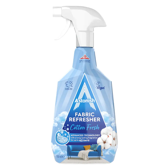 Нейтрализатор запахов Astonish Fabric Refresher White Flowers для текстиля 750 мл (8605803)