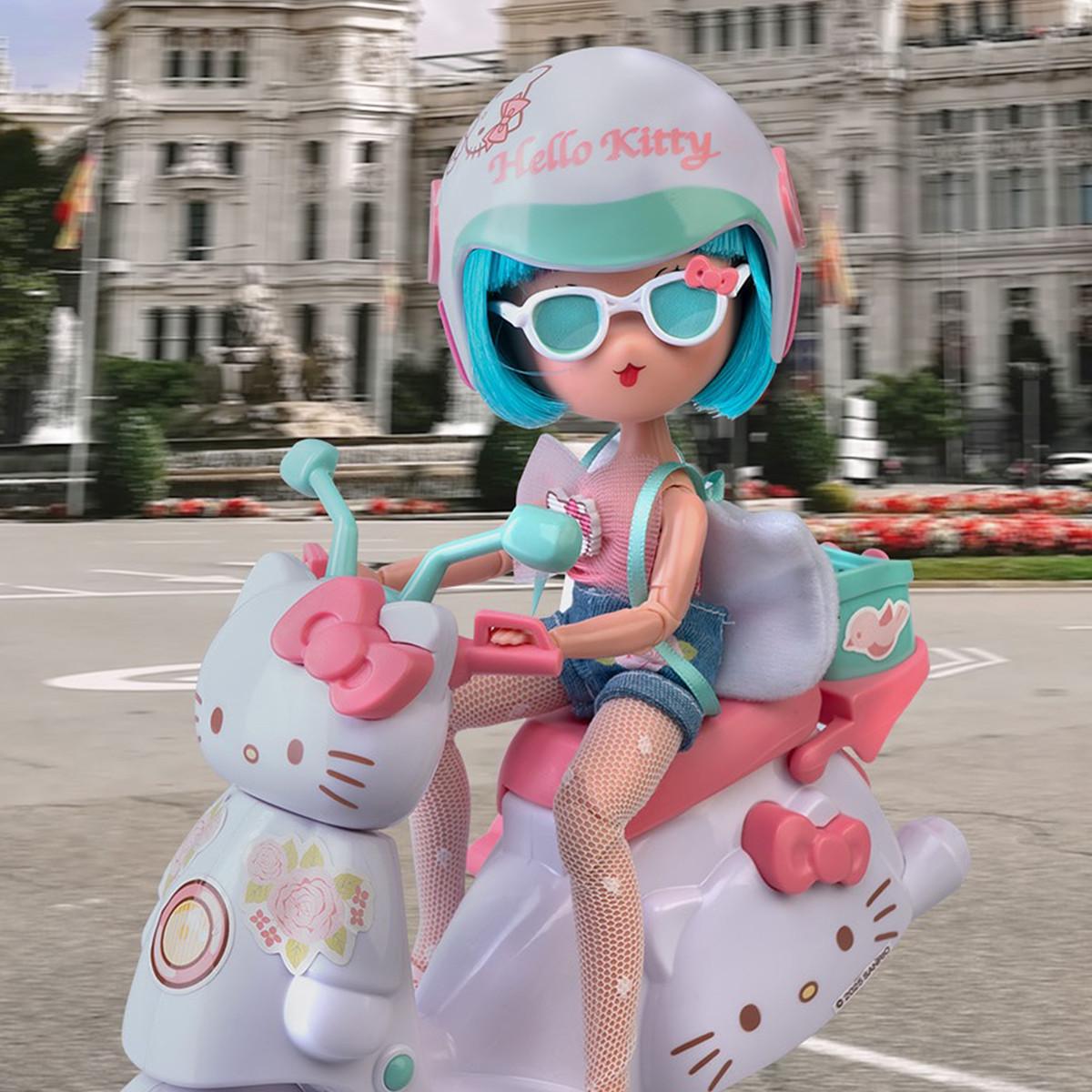 Игровой набор Hello Kitty 4SF Manga Dolls Красавица Пинк на скутере (2733698155) - фото 8 Игровой набор Hello Kitty 4SF Manga Dolls Красавица Пинк на скутере (2733698155) - фото 8