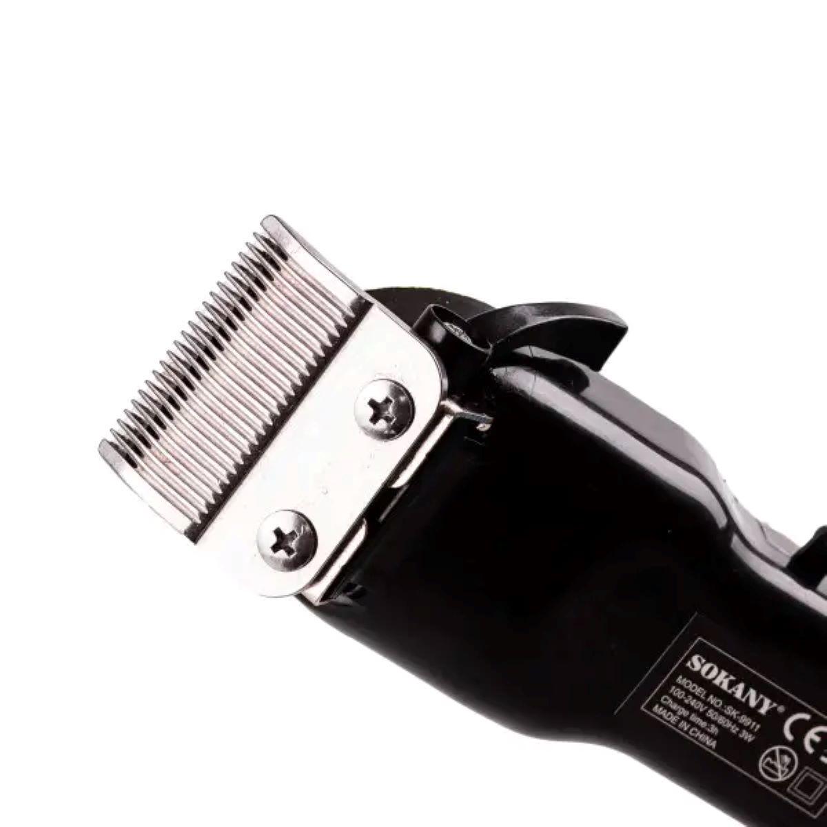 Машинка для стрижки Sokany SK-9911 4 насадки (3112) - фото 15 Машинка для стрижки Sokany SK-9911 4 насадки (3112) - фото 15
