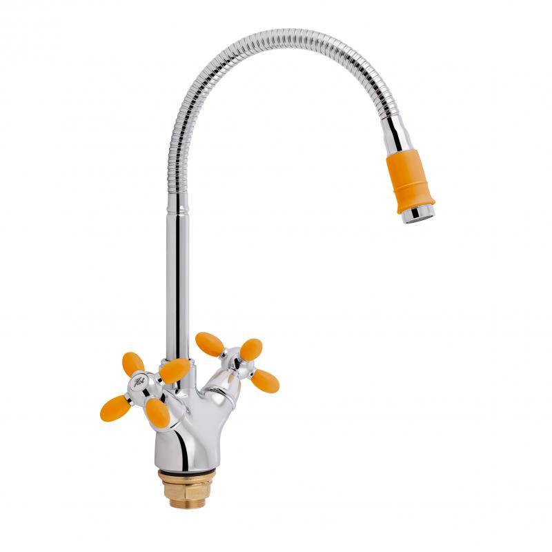 Смеситель для кухни Lidz OCR 74 18 273F-4 с рефлекторным изливом