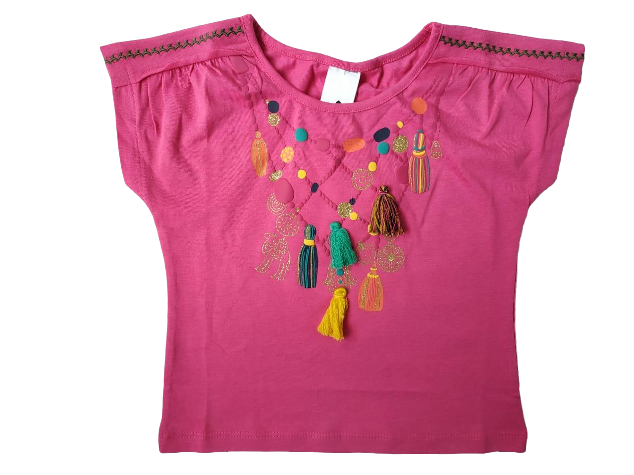 Футболка детская C&A для девочки 92 см Розовый (471456)