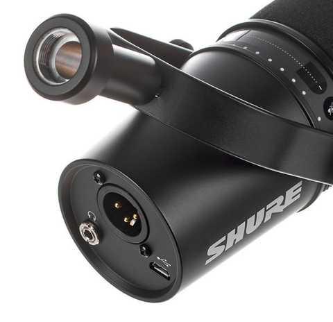 Микрофон для ПК стриминга/подкастов SHURE MV7 USB/XLR (0006) - фото 3