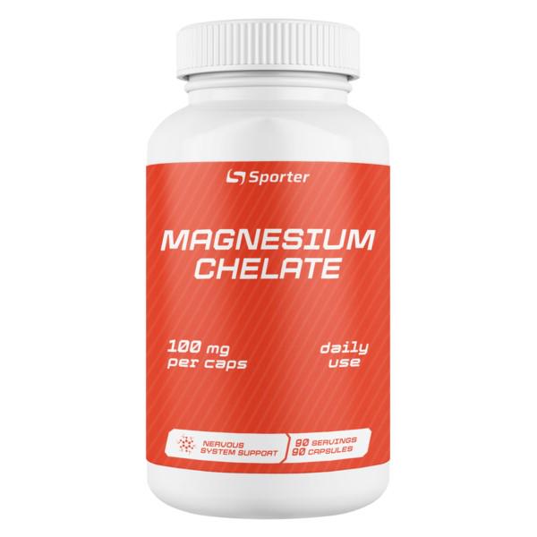 Магний хелат Sporter Magnesium Chelate 90 caps