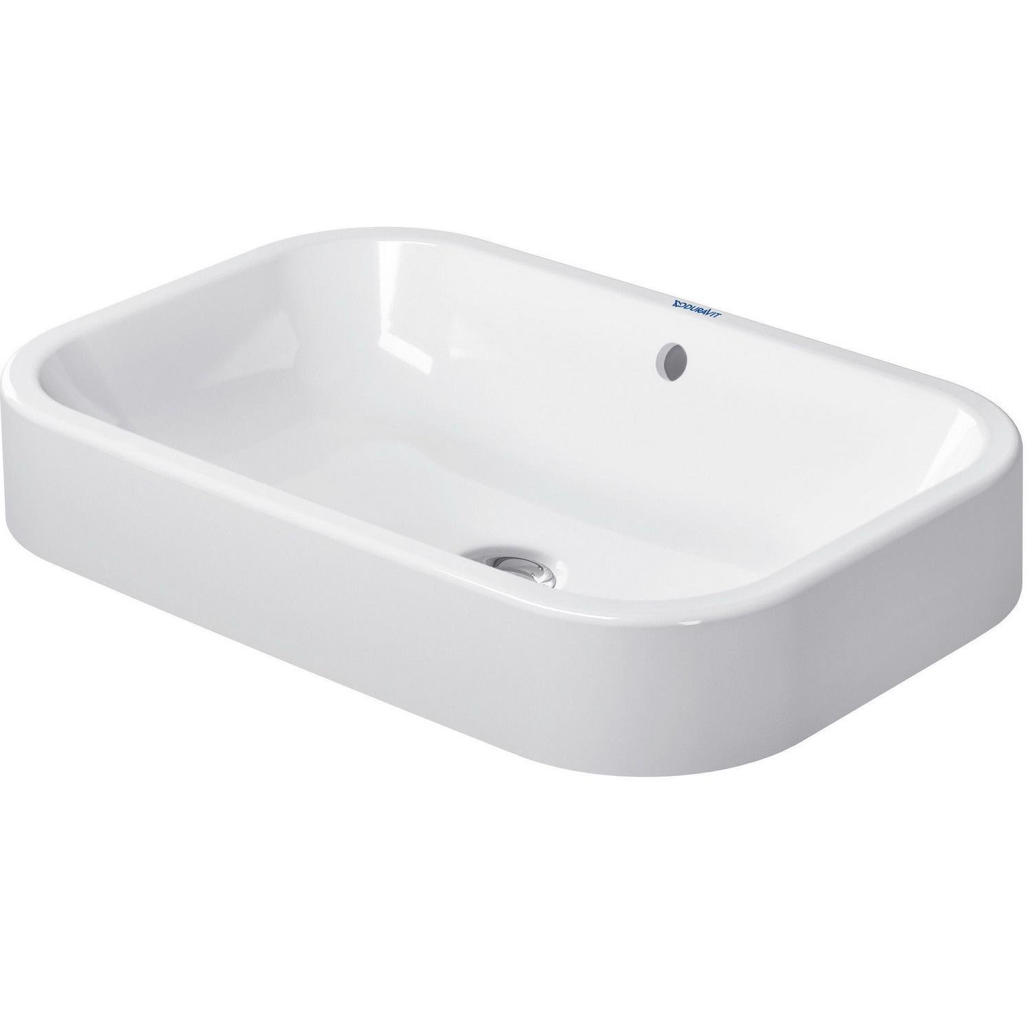 Умивальник накладний DURAVIT Happy D.2 2314600000 600x400x165 мм Білий (112889)
