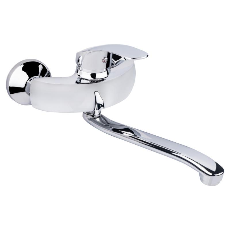 Смеситель для кухни Lidz Mars LIDZCRM8100900 настенный Хром (80971)