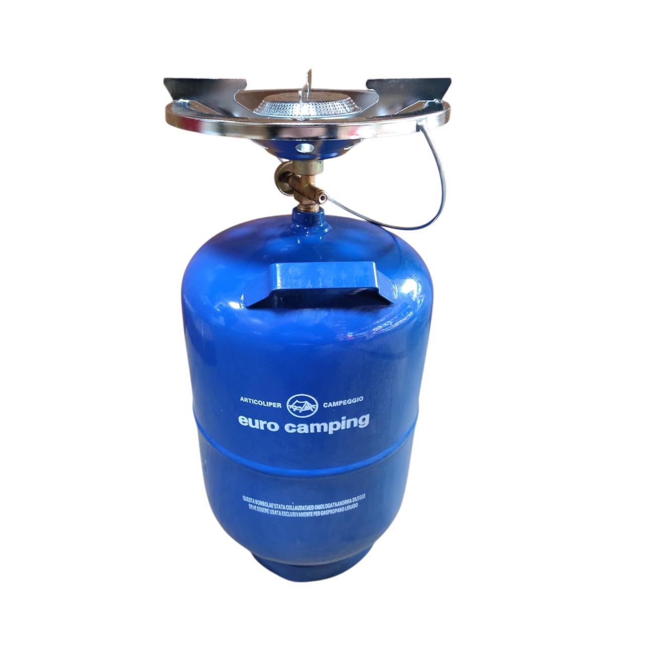 Баллон газовый с горелкой Euro Camping 12 л - фото 2 Баллон газовый с горелкой Euro Camping 12 л - фото 2