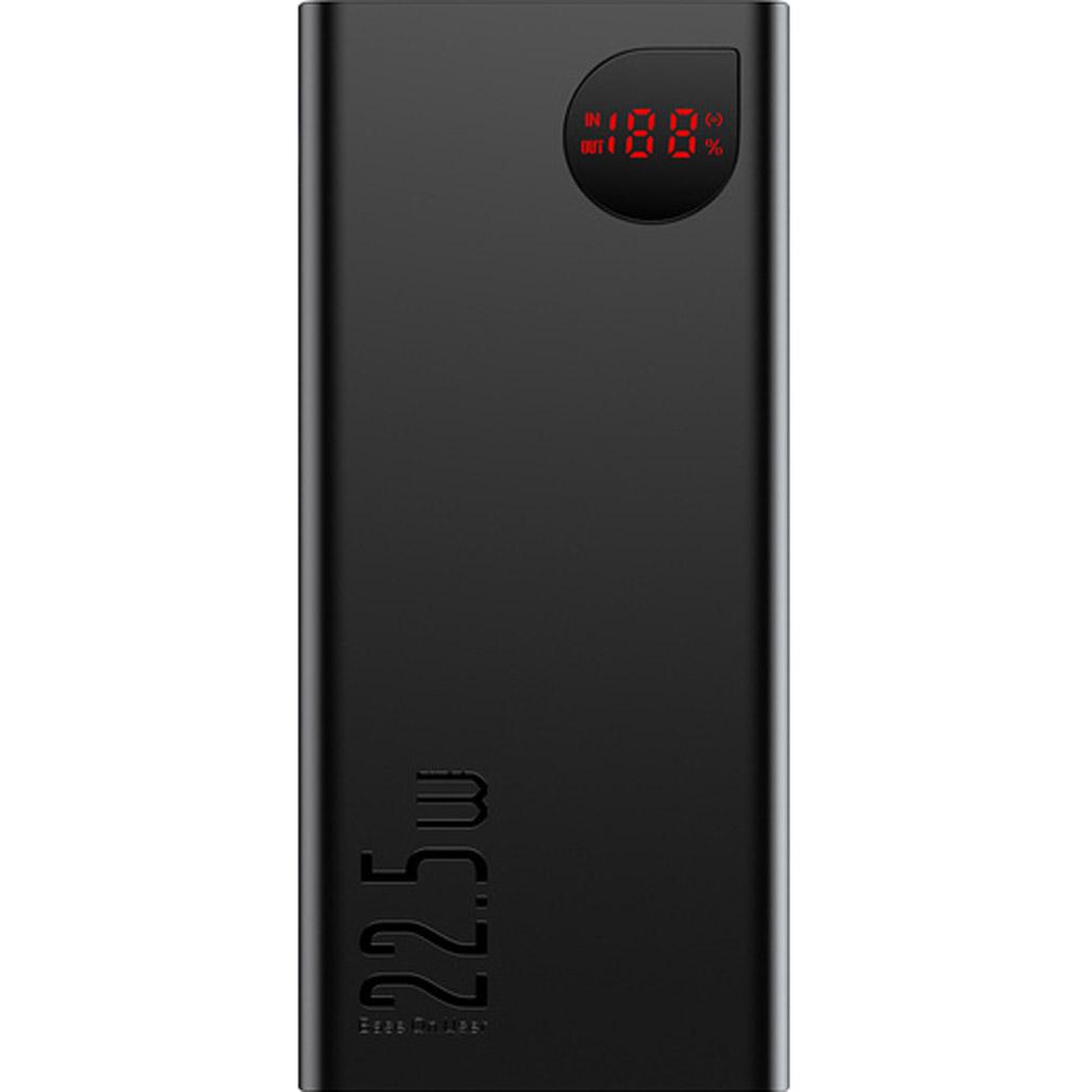 Внешний аккумулятор Baseus Adaman Metal Digital Display 20000 mAh 22,5W Black (PPAD070101)