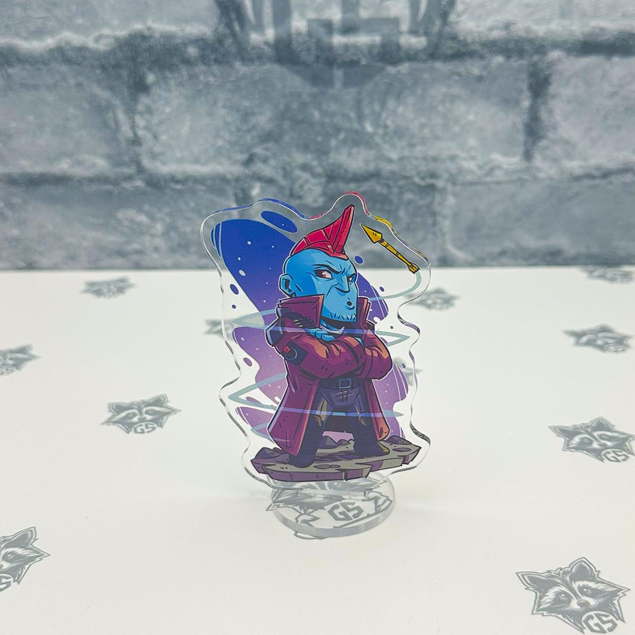 Фігурка колекційна акрилова Chibi Вартові Галактики Йонду Удонта 10 cм (2379290775)