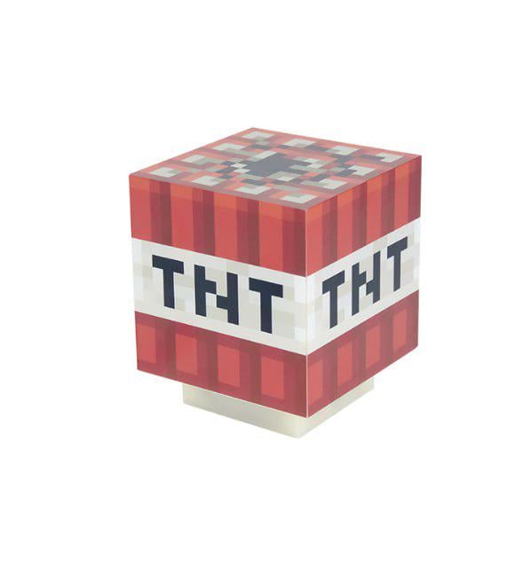 Светильник-ночник Майнкрафт ТНТ LED на аккумуляторе USB (273)