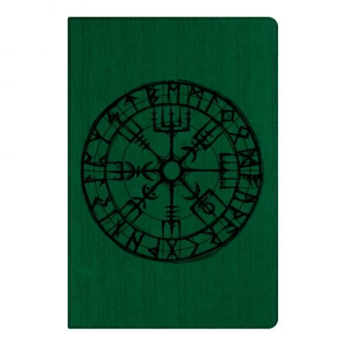 Блокнот А5 Руны из нитей 112 листов в линию Темно-зеленый (15721068-16-193715) Блокнот А5 Руны из нитей 112 листов в линию Темно-зеленый (15721068-16-193715)