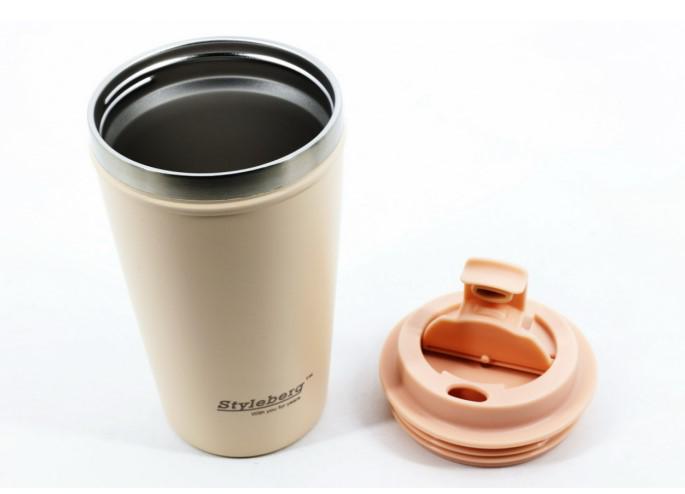 Чашка для кави Styleberg 1625 L вакуумна 350 мл (AWN-00093) - фото 2 Чашка для кави Styleberg 1625 L вакуумна 350 мл (AWN-00093) - фото 2