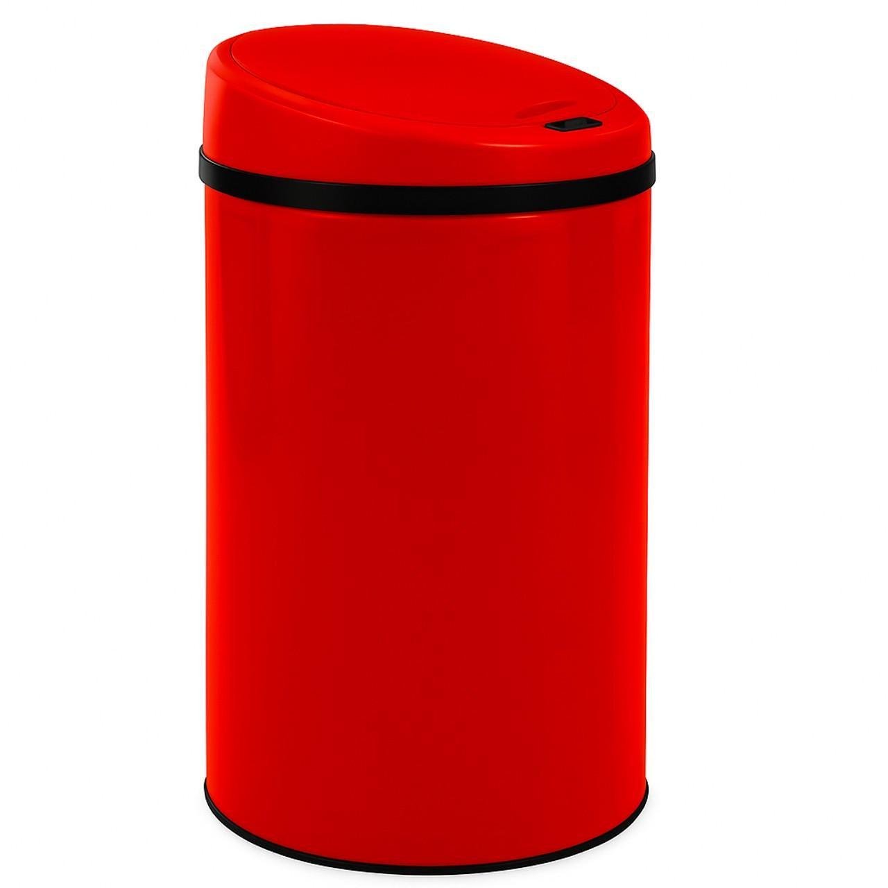 Мусорное ведро с автоматическим датчиком KESSER из нержавеющей стали 30 л Red - фото 1 Мусорное ведро с автоматическим датчиком KESSER из нержавеющей стали 30 л Red - фото 1