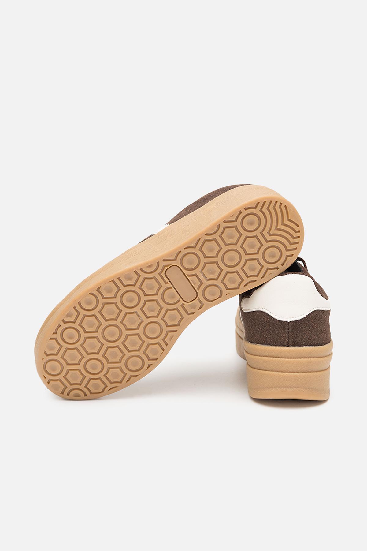 Кеди жіночі ЦБ-00260223 р. 40 Коричневий (SKT001021763) - фото 2 Кеди жіночі ЦБ-00260223 р. 40 Коричневий (SKT001021763) - фото 2