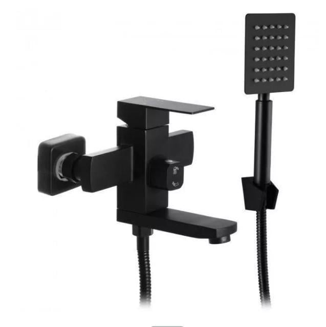 Смеситель для ванны Wezer PRO3-02-Black (58171) Смеситель для ванны Wezer PRO3-02-Black (58171)