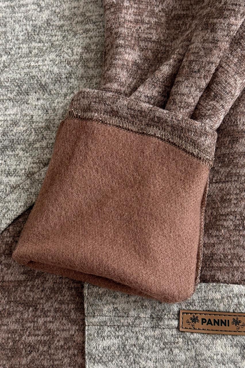 Туника PANNI Женя на флисе р. 52-54 Бежевый (Р2508252279) - фото 5 Туника PANNI Женя на флисе р. 52-54 Бежевый (Р2508252279) - фото 5