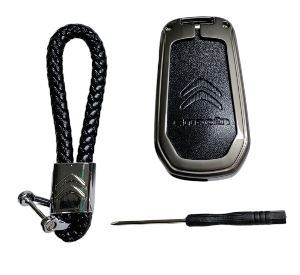 Чехол для ключа Citroen металлический (2351488199)