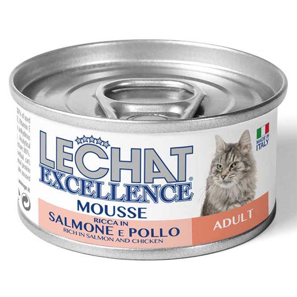 Корм для кошек влажный Monge LCE Cat Wet Лосось с курицей 85 г (000025835)