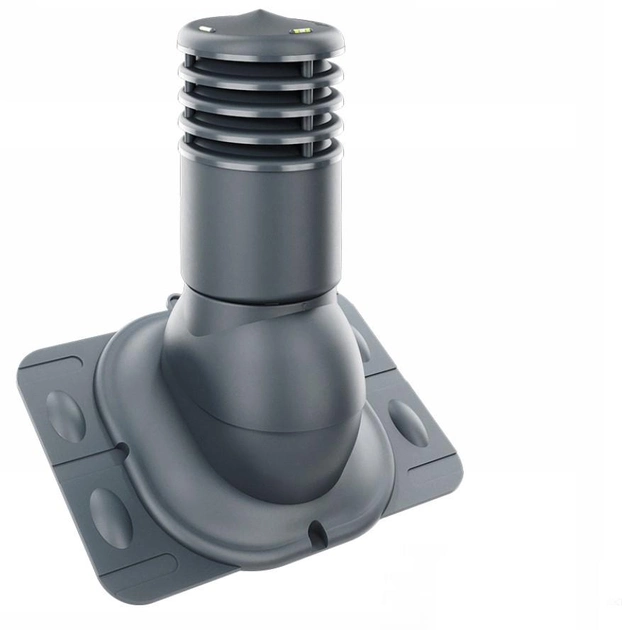 Выход вентиляционный утепленный универсальный Kronoplast KU 150 мм для всех видов кровли Ral 7016 Серый антрацитовый (KUO 2-9) - фото 1 Выход вентиляционный утепленный универсальный Kronoplast KU 150 мм для всех видов кровли Ral 7016 Серый антрацитовый (KUO 2-9) - фото 1