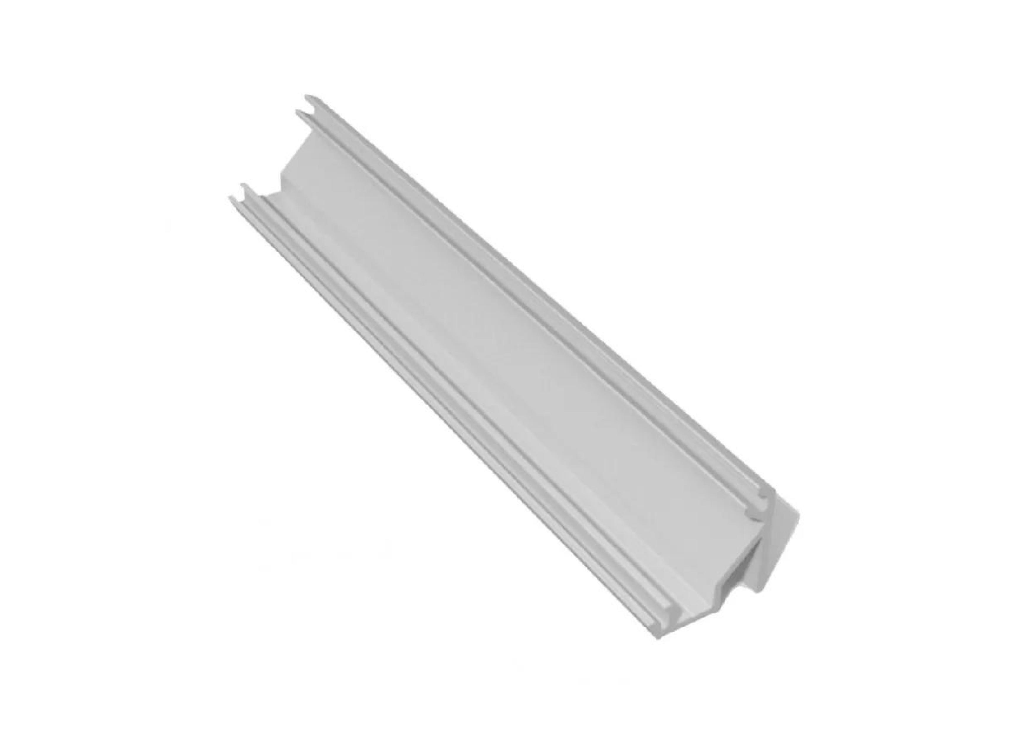 Профиль алюминиевый GTV GLAX угловой накладной 2 м Серебряный (PA-GTV GLAXNKKT-AL)