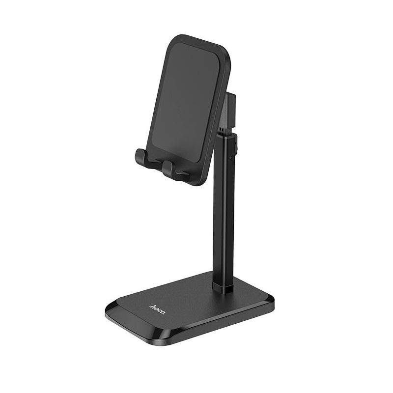 Тримач настільний Hoco для телефонів та планшетів PH27 4,7-10" Чорний (5564467) Тримач настільний Hoco для телефонів та планшетів PH27 4,7-10" Чорний (5564467)