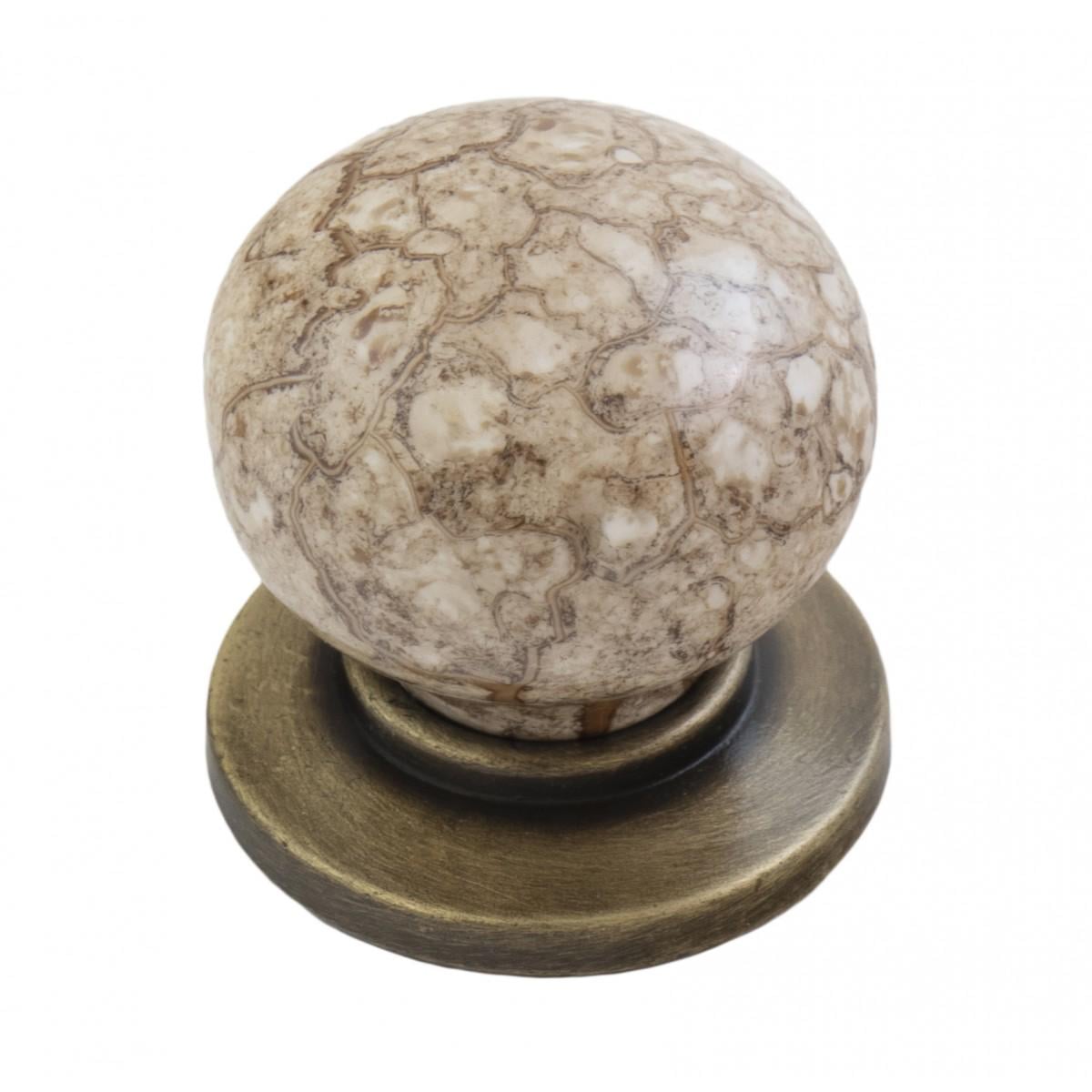 Ручка OZKM Kure Pullu 6073-08/108 Бронза-мрамор