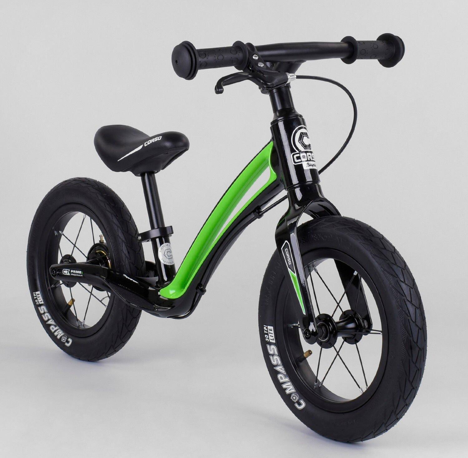 Велобіг дитячий Corso Prime C7 92197 на магнієвій рамі 12" (11303567)