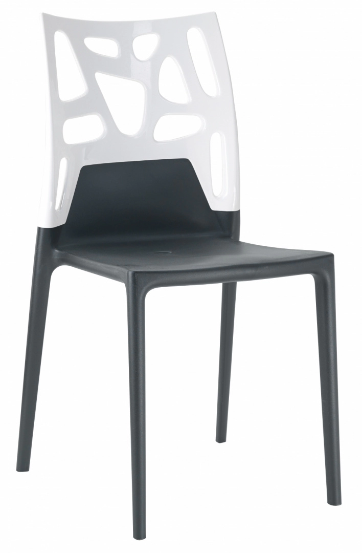 Стул Litolan Papatya Ego-Rock антрацит Белый (DR001987)