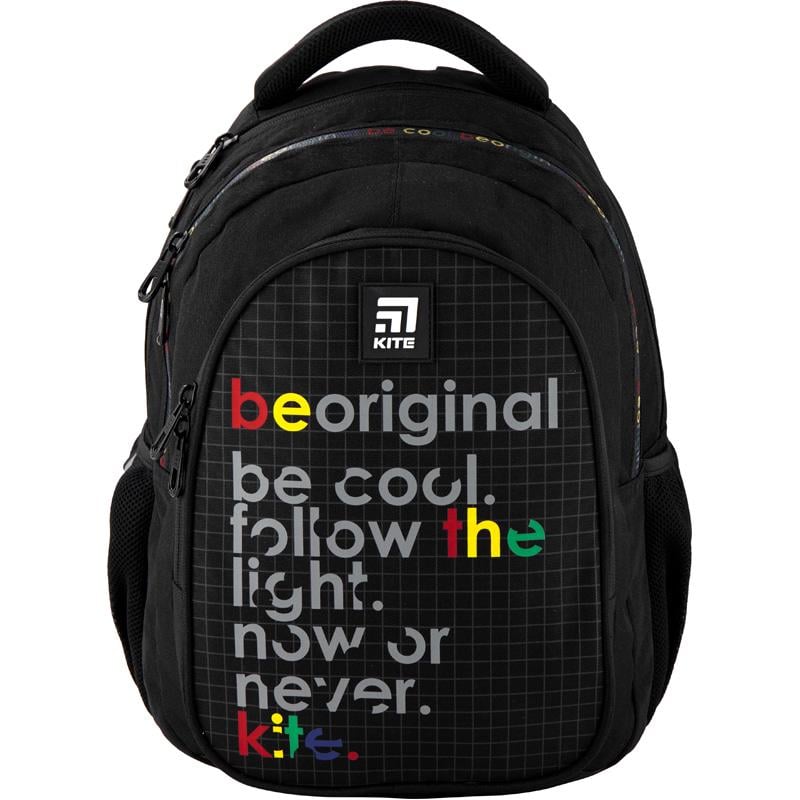 Рюкзак KITE Education 40x29x17 см 16-25 л Чорний (K20-8001M-2)