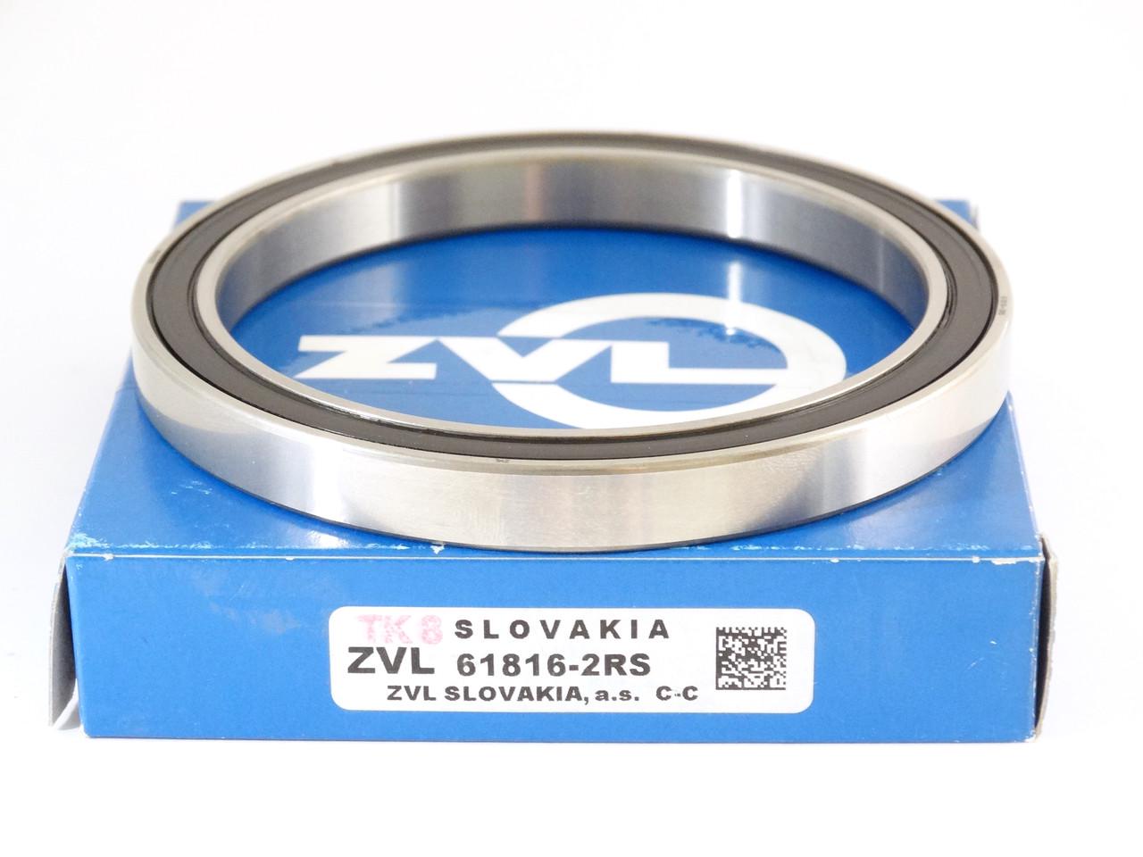 Подшипник ZVL SLOVAKIA 61816 2RS (p567)