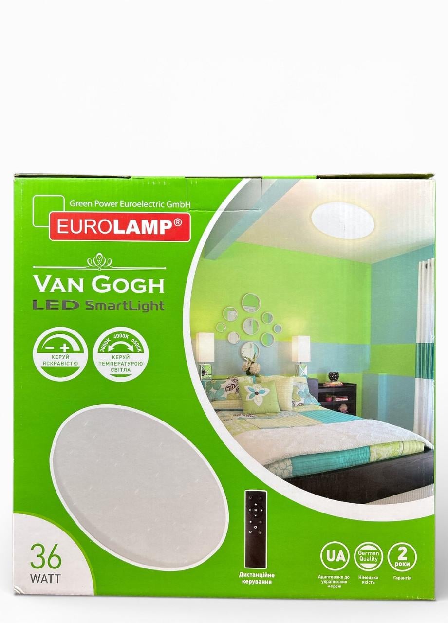 Светильник светодиодный Eurolamp Smart Light Van Gogh LED-SL-36W-N17 deco 36 Вт 3000-6500 К (2863285350) Светильник светодиодный Eurolamp Smart Light Van Gogh LED-SL-36W-N17 deco 36 Вт 3000-6500 К (2863285350)