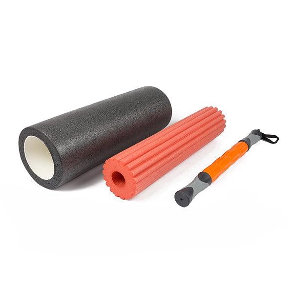 Масажний ролик EasyFit Foam Roller 3в1 (EF-FRV31) - фото 2