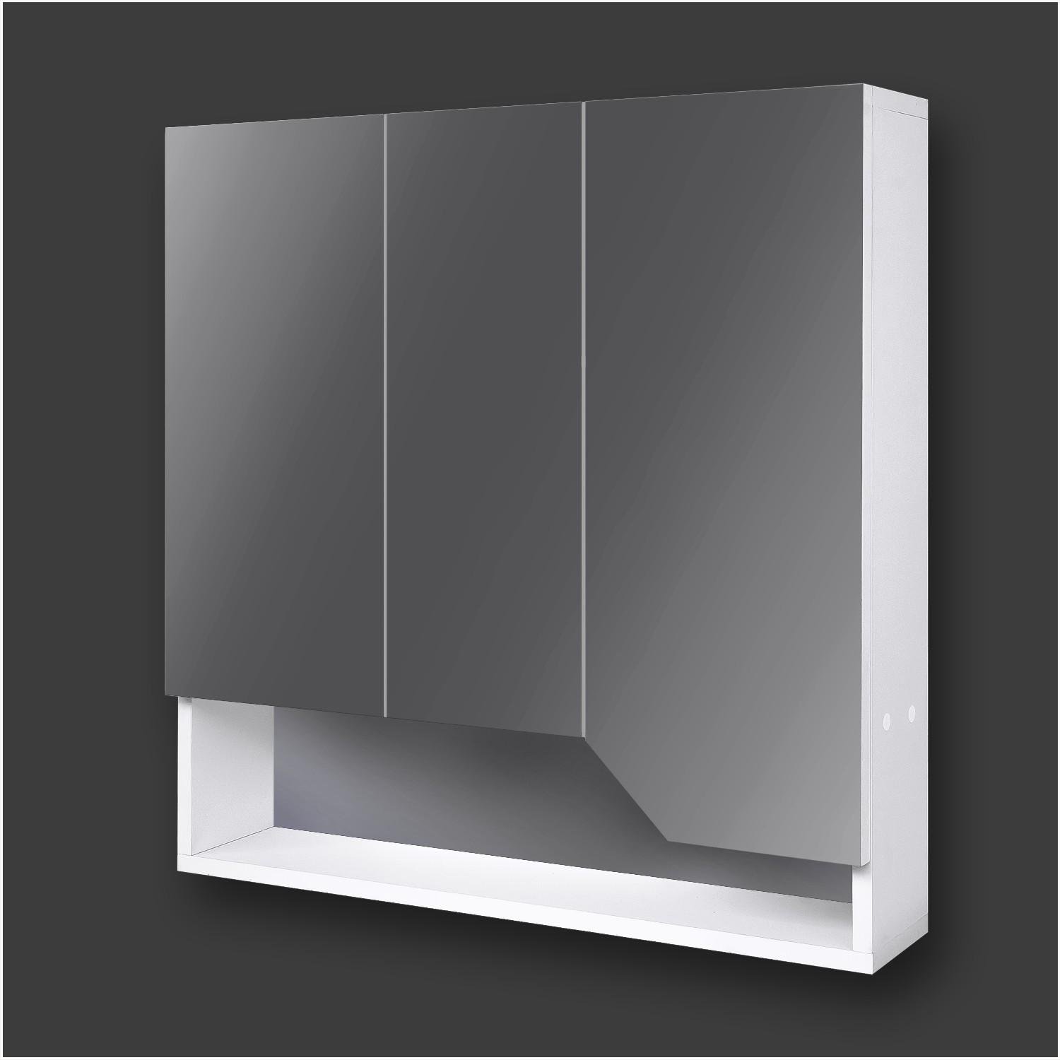 Шкаф зеркальный для ванной комнаты G-01 70 см (12314620) - фото 5 Шкаф зеркальный для ванной комнаты G-01 70 см (12314620) - фото 5