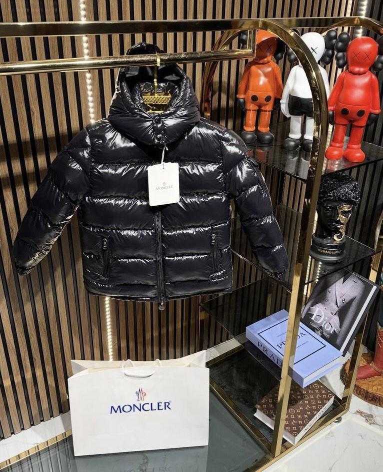 Куртка детская Moncler 110-116 см Черный (29871253) - фото 5