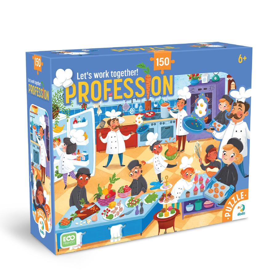 Пазл DoDo Професії. Повар 150 ел. (300700)