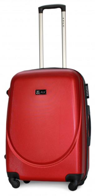 Валіза пластикова Fly 310 M на 4 колесах Червоний (CEKRBFL310MS4KRA) - фото 2 Валіза пластикова Fly 310 M на 4 колесах Червоний (CEKRBFL310MS4KRA) - фото 2