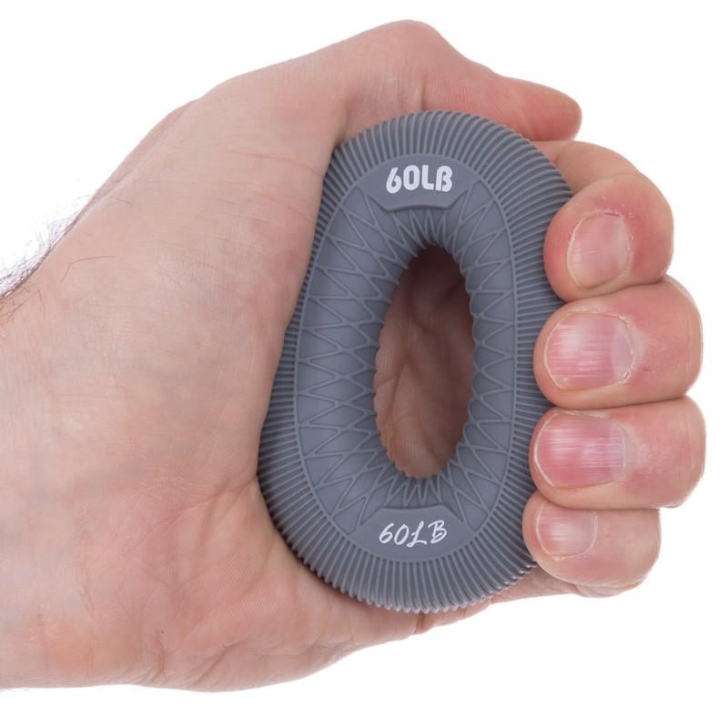 Эспандер кистевой JELLO Кольцо Серый (FI-2526) - фото 4 Эспандер кистевой JELLO Кольцо Серый (FI-2526) - фото 4