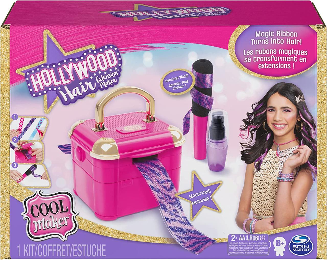 Детский набор для волос Spin Master Cool Maker Hollywood Hair 6059729 Детский набор для волос Spin Master Cool Maker Hollywood Hair 6059729