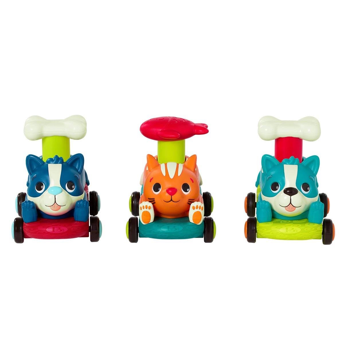 Машинка инерционная Лапкомобили Песик Океан (26433922) - фото 3 Машинка инерционная Лапкомобили Песик Океан (26433922) - фото 3