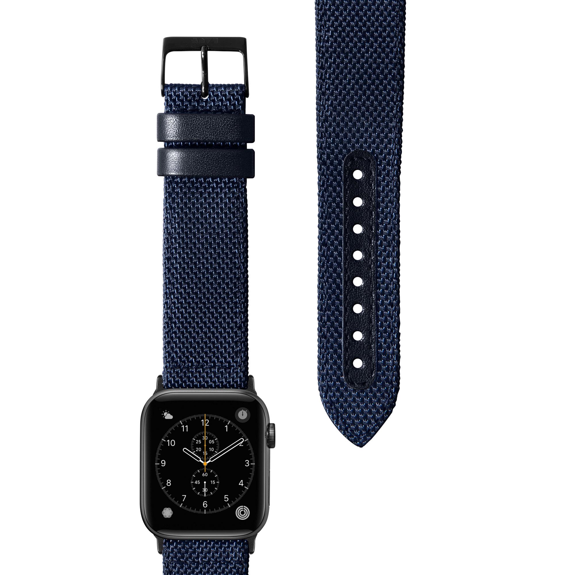 Ремешок LAUT для Apple Watch Series 1-7 & Se размер 42 мм/44 мм/45 мм Technical 20 Черный - фото 3 Ремешок LAUT для Apple Watch Series 1-7 & Se размер 42 мм/44 мм/45 мм Technical 20 Черный - фото 3