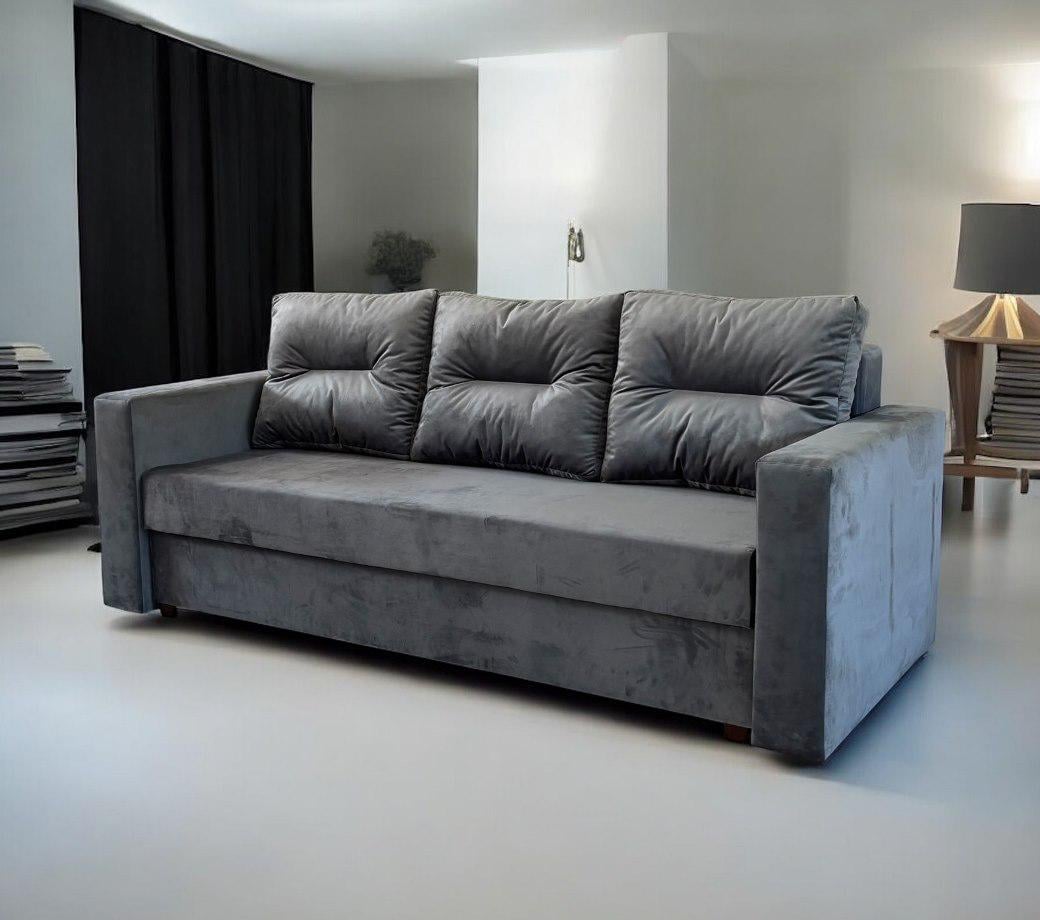 Диван раскладной Скиф Алвин Серый велюр/Лагуна-43 (27288092) - фото 9 Диван раскладной Скиф Алвин Серый велюр/Лагуна-43 (27288092) - фото 9