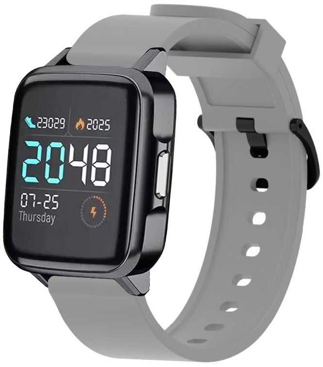 Ремінець силіконовий Like для Haylou Smart Watch 2 LS02 Grey (19162)