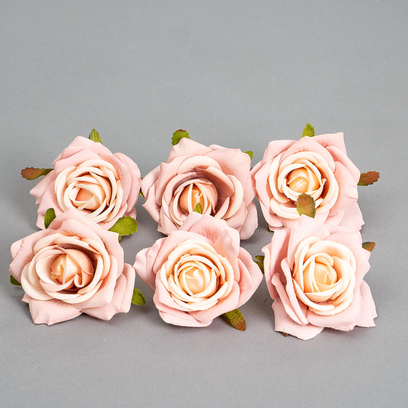 Головки цветов Elisey Роза 24 шт. Нежно-персиковый (8503-009)