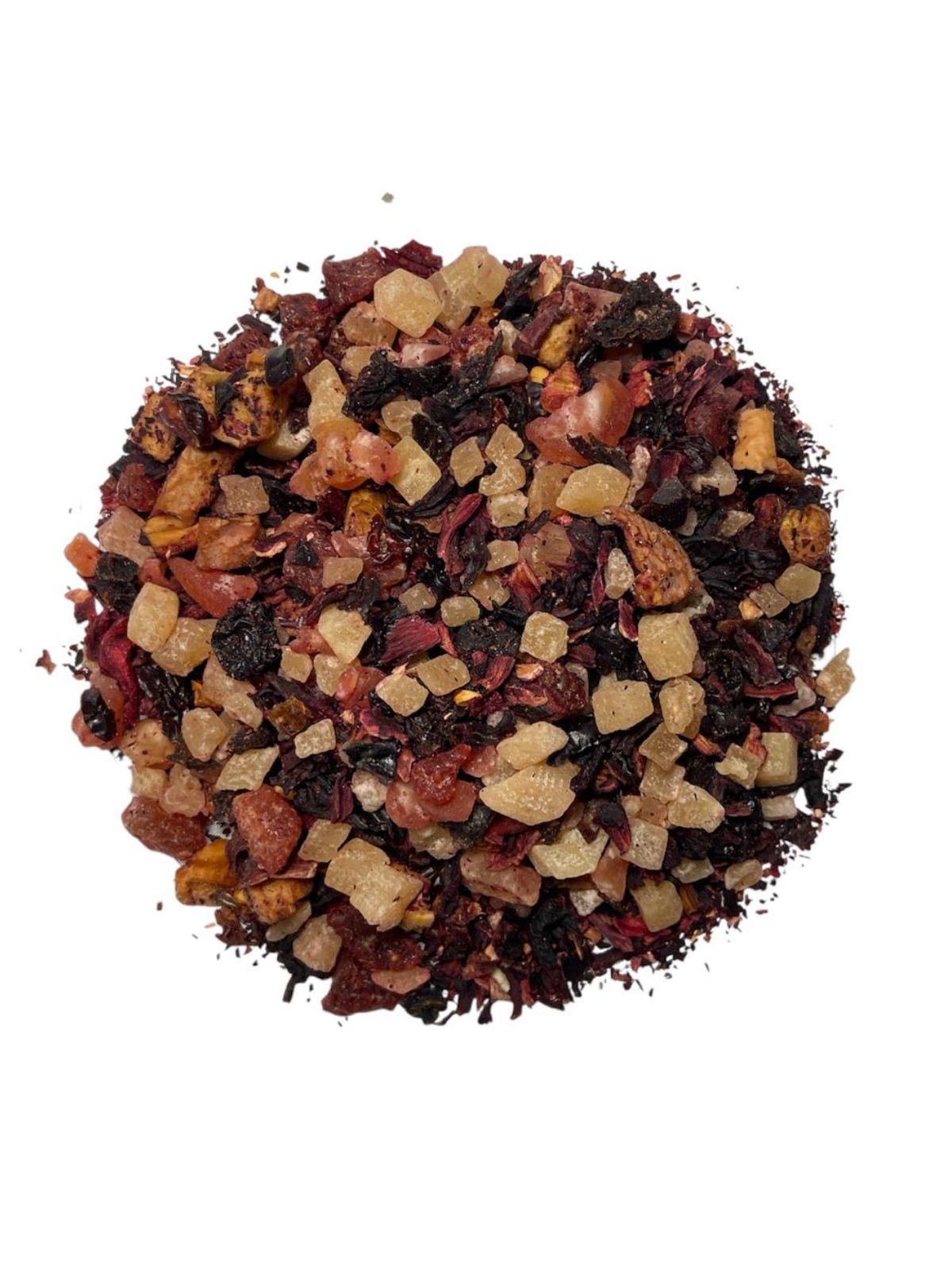 Чай Османтус Тутти-Фрутти фруктовый с кусочками фруктов и лепестками розы 100 г (51963)