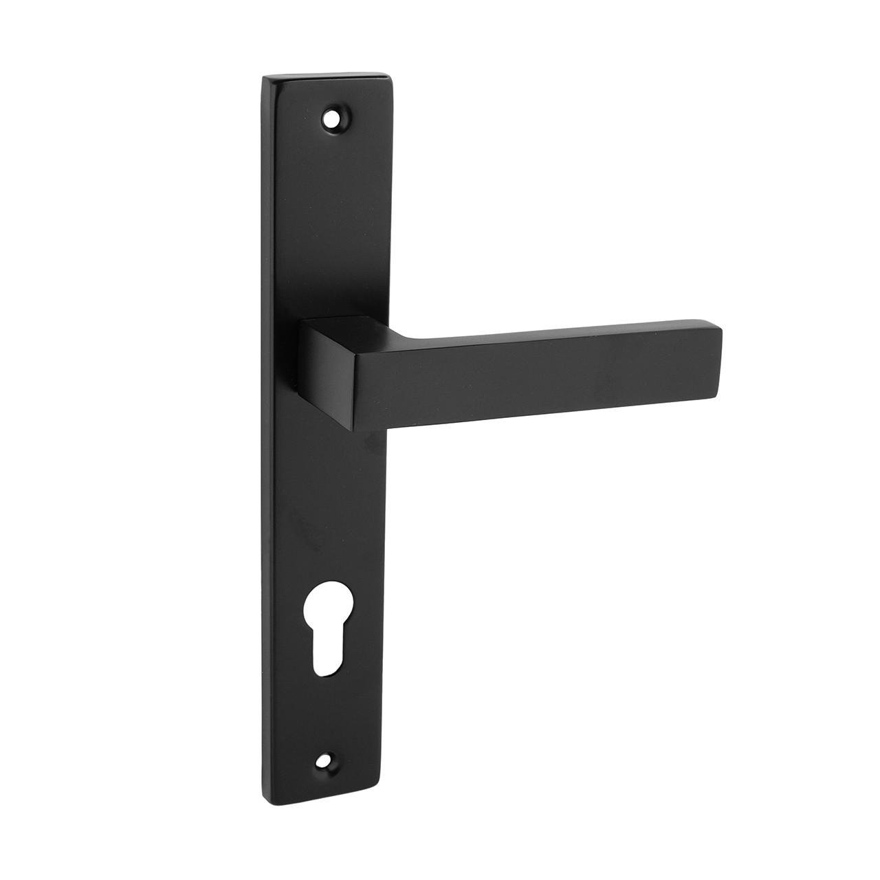 Дверная ручка под ключ Siba NEMRUT на планке 85 мм Черный (AT71 3 66 66 (85)) Дверная ручка под ключ Siba NEMRUT на планке 85 мм Черный (AT71 3 66 66 (85))