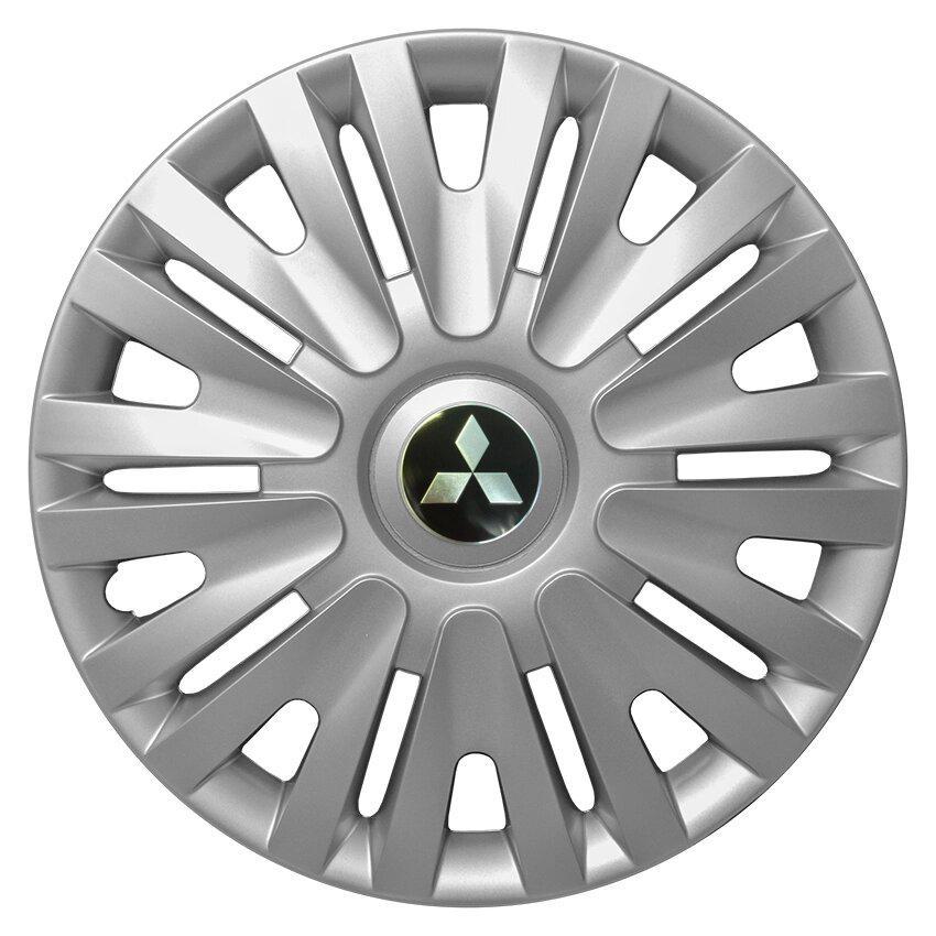 Комплект колпаков JAWOPLAST Alpha R14 для Mitsubishi 4 шт. Silver (28435320)
