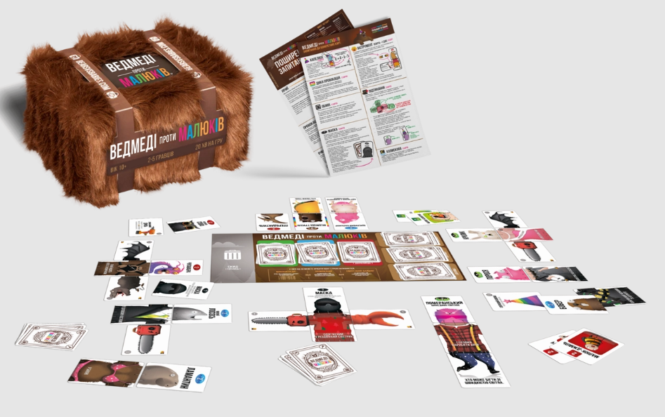 Настольная игра МЕДВЕДИ ПРОТИВ МАЛЫШЕЙ (EKIBVB01UA) - фото 2